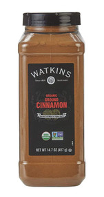 Watkins Organic Ground Cinnamon -- 14.7 oz