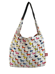 Love Bags Stash It Shopping Tote Dog Party -- 1 Bag