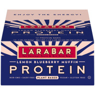 Larabar Protein Bars Lemon Blueberry Muffin -- 12 Bars