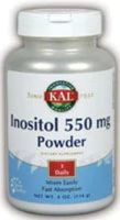 KAL Inositol Powder Dietary Supplement -- 550 mg - 4 oz