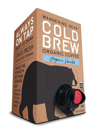 Wandering Bear Cold Brew Organic Coffee Vanilla -- 72 fl oz
