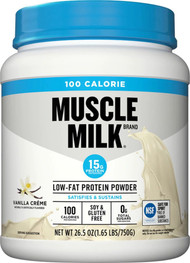 CytoSport Muscle Milk 100 Calorie Protein Powder Vanilla Creme -- 26.5 oz