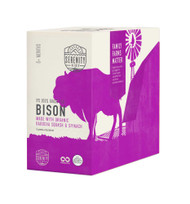 Serenity Kids Grass Fed Bison with Organic Kabocha Squash Pouch -- 3.5 oz Each / Pack of 6