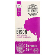 <img alt="Serenity Kids, Grass Fed Bison with Kabocha Squash & Spinach, 6+ Months, 6 Pouches, 3.5 oz (99 g) Each" title="Serenity Kids, Grass Fed Bison with Kabocha Squash & Spinach, 6+ Months, 6 Pouches, 3.5 oz (99 g) Each,850000411098"