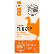 <img alt="Serenity Kids, Free Range Turkey with Sweet Potato, Pumpkin & Beet, 6+ Months, 6 Pouches, 3.5 oz (99 g) Each" title="Serenity Kids, Free Range Turkey with Sweet Potato, Pumpkin & Beet, 6+ Months, 6 Pouches, 3.5 oz (99 g) Each,850000411104"