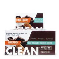 Ready Nutrition Clean Protein Bars Dark Chocolate Coconut Almond -- 12 Bars