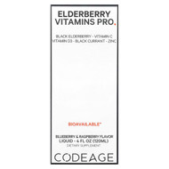 <img alt="Codeage, Elderberry Vitamins Pro, Blueberry & Raspberry, 4 fl oz (120 ml)" title="Codeage, Elderberry Vitamins Pro, Blueberry & Raspberry, 4 fl oz (120 ml),853919008670"