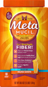 Metamucil 4-in-1 Psyllium Fiber Supplement Orange -- 36.8 oz