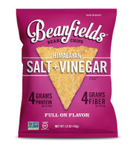 Beanfields Bean Chips Himalayan Salt & Vinegar -- 1.5 oz Each / Pack of 24