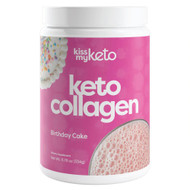 Kiss My Keto Collagen Birthday Cake -- 11.78 oz