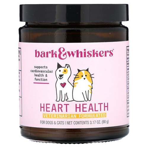 <img alt="Dr. Mercola, Bark & Whiskers, Heart Health, For Dogs & Cats, 3.17 oz (90 g)" title="Dr. Mercola, Bark & Whiskers, Heart Health, For Dogs & Cats, 3.17 oz (90 g),810487032919"