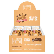 Kiss My Keto Ketogenic Bar Chocolate Peanut Butter -- 12 Bars
