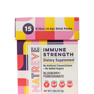 Natreve Immune Strength Dietary Supplement Blueberry Pomegranate -- 2.38 oz