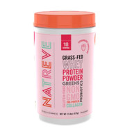 Natreve New Zealand Whey Protein Powder Strawberry Shortcake -- 23.8 oz