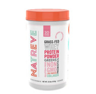 Natreve New Zealand Whey Protein Powder Unflavored Unsweetened -- 23.8 oz