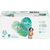 Pampers Pure Protection Diapers Enormous Pack Size 5 -- 88 Diapers