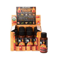Youthful Life Organic Blazing Apple Cider Vinegar with Mother and Superfoods -- 1 fl oz Each / Pack of 12