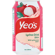 5 PACK of Yeo's Drink Lychee 300ml