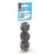 5 PACK of Essentials Stainless Steel Scourer 3 Pack