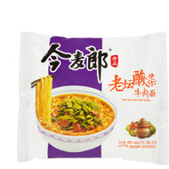 5 PACK of Jinmailang Emperor Noodle Hot & Sour Beef 121g