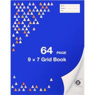 5 PACK of WW Grid Book 9x7 Inches 64pg