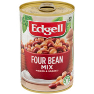 5 PACK of Edgell Four Bean Mix 400g