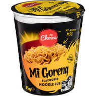 5 PACK of Choice Mi Goreng Noodle Cup 70g