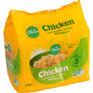 5 PACK of Choice Chicken Instant Noodles 85g x5 pack