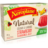 5 PACK of Aeroplane Jelly Reduced Sugar Strawberry 85g