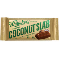 5 PACK of Whittaker's Coconut Slab 50g