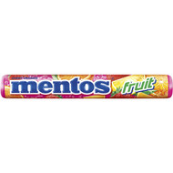 5 PACK of Mentos Fruit Chews 37.5g roll
