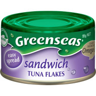 5 PACK of Greenseas Tuna Sandwich Flakes 95g
