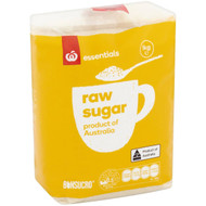 5 PACK of Essentials Raw Sugar 1kg