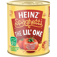 5 PACK of Heinz Spaghetti Tomato Sauce 130g