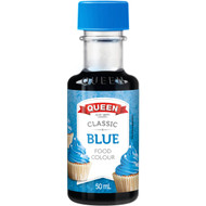 5 PACK of Queen Blue Food Colour 50ml