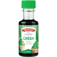 5 PACK of Queen Green Food Colour 50ml