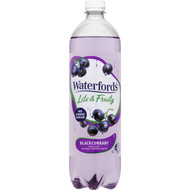 5 PACK of Waterfords Lite & Fruity Blackcurrant 1l