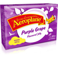 5 PACK of Aeroplane Jelly Purple Grape 85g