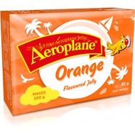 5 PACK of Aeroplane Jelly Original Orange 85g