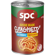 5 PACK of Spc Spaghetti Tomato Reduced Salt 420g