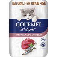 5 PACK of Gourmet Delight With Tuna Fillets Whitebait 80g