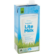 5 PACK of WW Uht Lite Milk 1l
