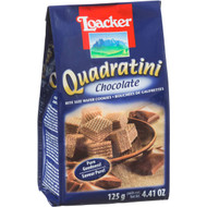 5 PACK of Loacker Quadratini Chocolate 125g