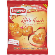 5 PACK of Britannia Little Hearts 75g