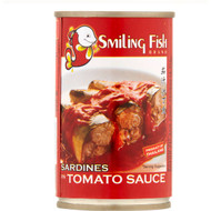 5 PACK of Smiling Fish Sardines In Tomato Sauce In Tomato Sauce 155g