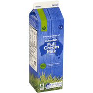 5 PACK of WW Full Cream Milk 1l