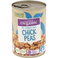 5 PACK of Macro Organic Chickpeas 425g