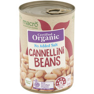 5 PACK of Macro Organic Cannellini Beans 425g