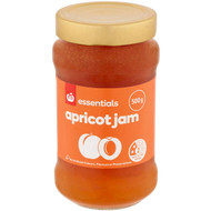 5 PACK of Essentials Apricot Jam 500g