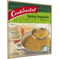5 PACK of Continental Simmer Soup Spring Vegetable 30g